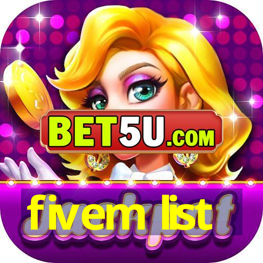 fivem list